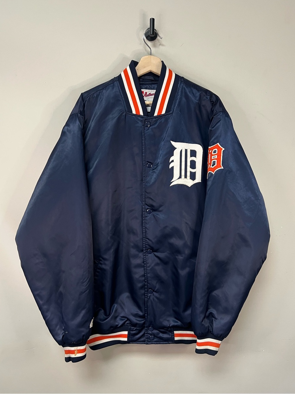 Detroit Tigers Satin Bomber Jacket